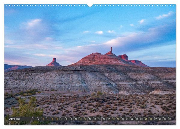 Produktbild: Westw&auml;rts - &Uuml;ber die Rocky Mountains zum Pazifik (hochwertiger Premium Wandkalender 2026 DIN A2 quer), Kunstdruck in Hochglanz