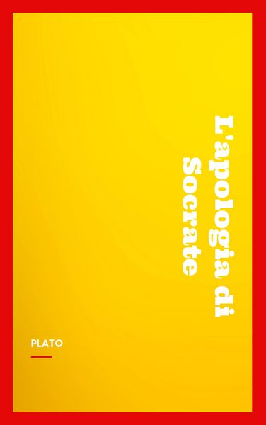 Produktbild: L'apologia di Socrate