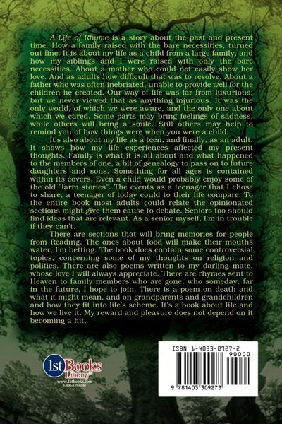 Produktbild: A Life of Rhyme