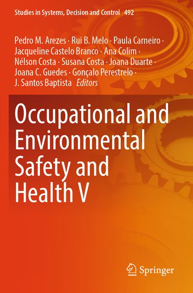 Produktbild: Occupational and Environmental Safety and Health V