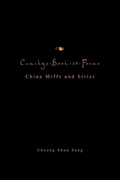 Produktbild: Cauchy3-Book-29-Poems