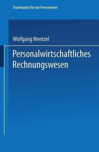 Produktbild: Personalwirtschaftliches Rechnungswesen