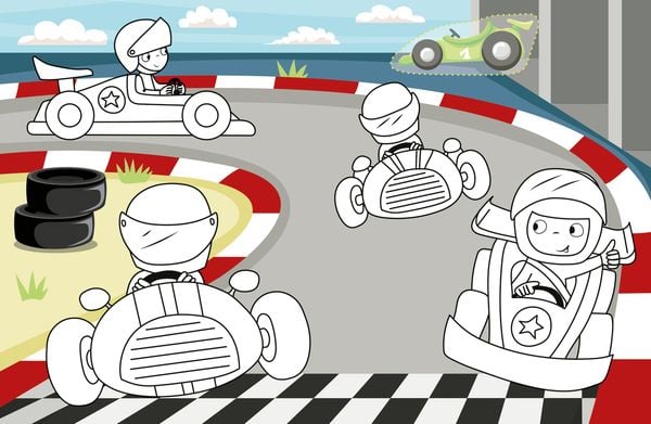 Produktbild: Mein kleines Sticker-Malbuch. Fahrzeuge