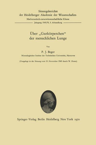 Produktbild: &Uuml;ber "Gurk&ouml;rperchen" der menschlichen Lunge