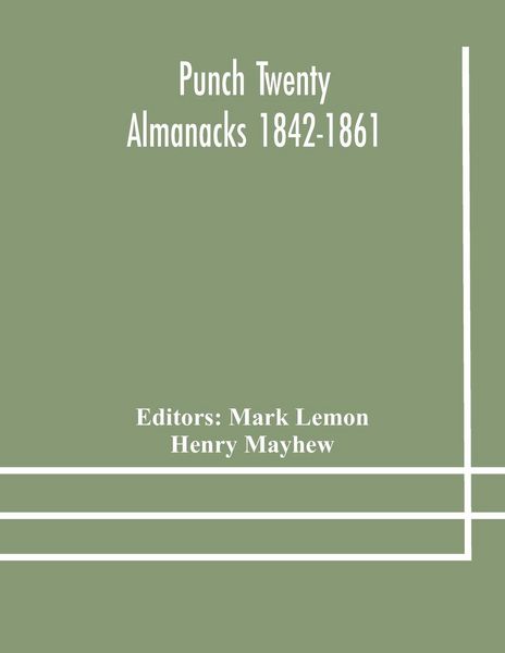 Produktbild: Punch Twenty Almanacks 1842-1861