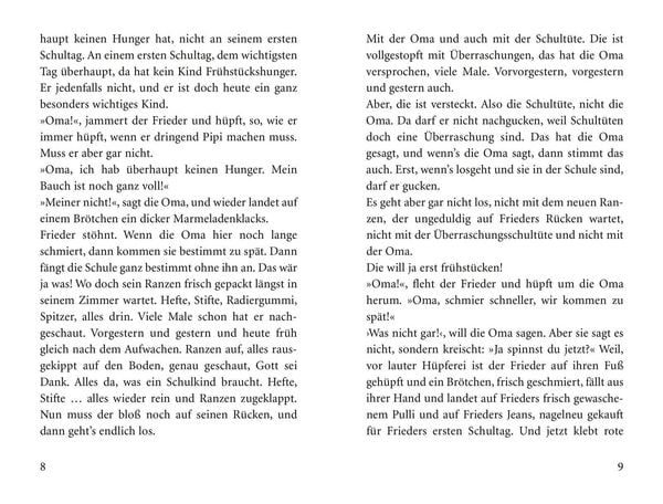 Produktbild: &raquo;Schule!&laquo;, schreit der Frieder, und die Oma, die kommt mit