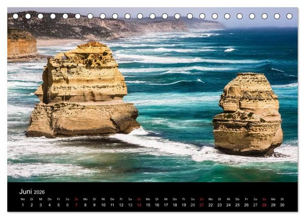 Produktbild: Australien 2026 Natur und Kultur (Tischkalender 2026 DIN A5 quer), CALVENDO Monatskalender