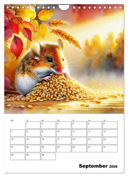 Produktbild: M&auml;usespuren (Wandkalender 2026 DIN A4 hoch), CALVENDO Monatskalender