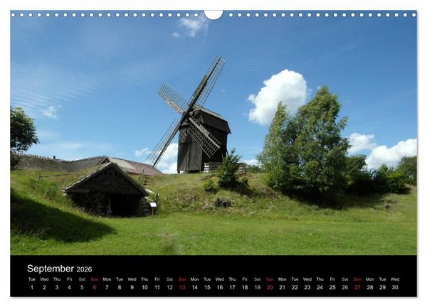 Produktbild: Monuments of Sweden 2026 (Wall Calendar 2026 DIN A3 landscape), CALVENDO 12 Month Wall Calendar