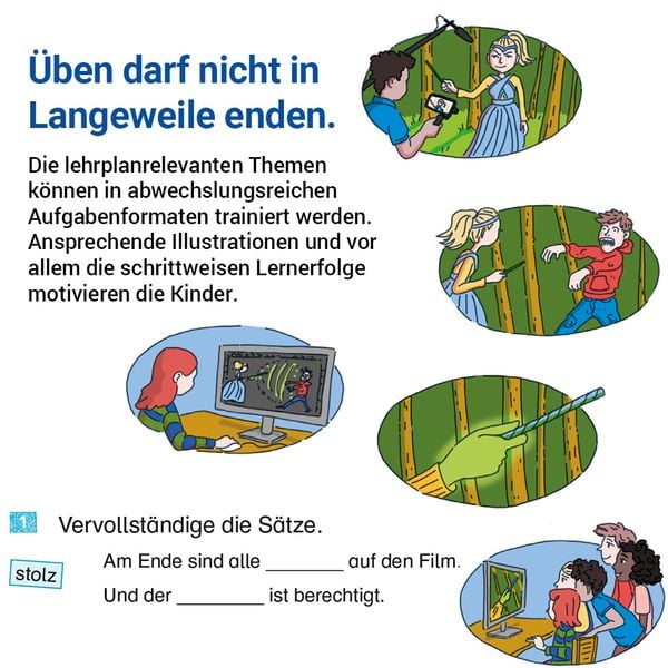 Produktbild: Das &Uuml;bungsheft Deutsch 8