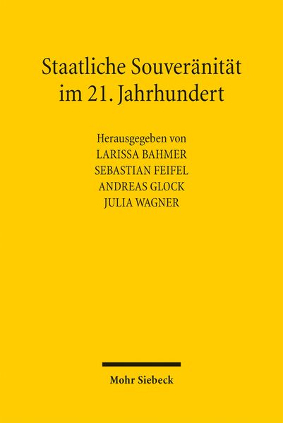 Produktbild: Staatliche Souver&auml;nit&auml;t im 21. Jahrhundert