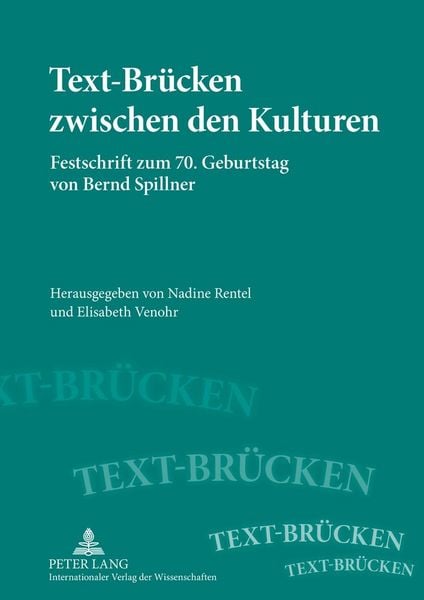 Produktbild: Text-Br&uuml;cken zwischen den Kulturen