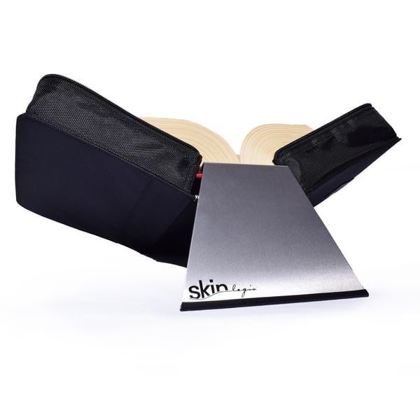 Produktbild: HabersackSKIN Tasche BASIC Gr. XL in Onyx-Schwarz mit Tragegurt & Buchst&uuml;tze