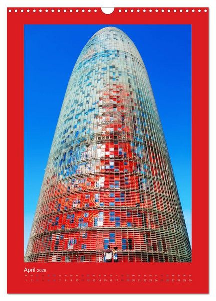Produktbild: High-Tech-Architektur (Wandkalender 2026 DIN A3 hoch), CALVENDO Monatskalender