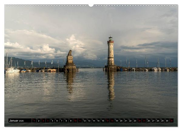 Produktbild: Lindau am Bodensee (Wandkalender 2026 DIN A2 quer), CALVENDO Monatskalender