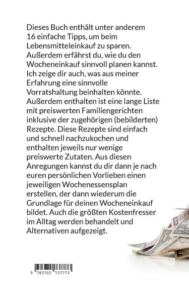 Produktbild: Preiswert einkaufen und gesund kochen f&uuml;r die ganze Familie