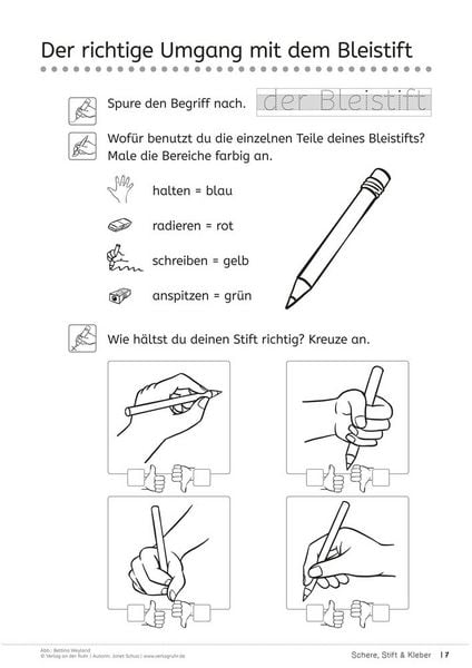 Produktbild: Schere, Stift und Kleber &ndash; spielerisch die Feinmotorik f&ouml;rdern