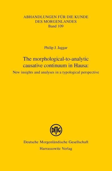 Produktbild: The morphological-to-analytic causative continuum in Hausa: