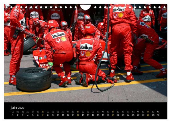Produktbild: Stands de Formule 1 (Calendrier mural 2026 DIN A4 vertical), CALVENDO calendrier mensuel