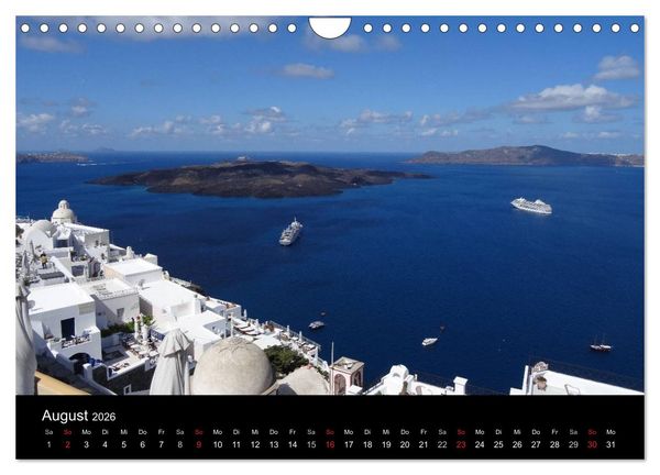 Produktbild: Traumziele in Europa (Wandkalender 2026 DIN A4 quer), CALVENDO Monatskalender