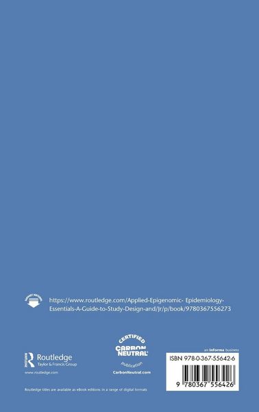 Produktbild: Applied Epigenomic Epidemiology Essentials