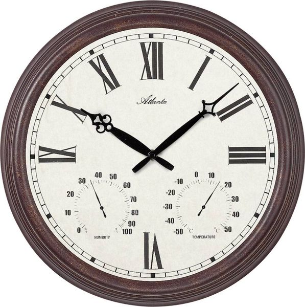 Produktbild: Atlanta Uhren 4448 Quarz Wanduhr 300mm Antik