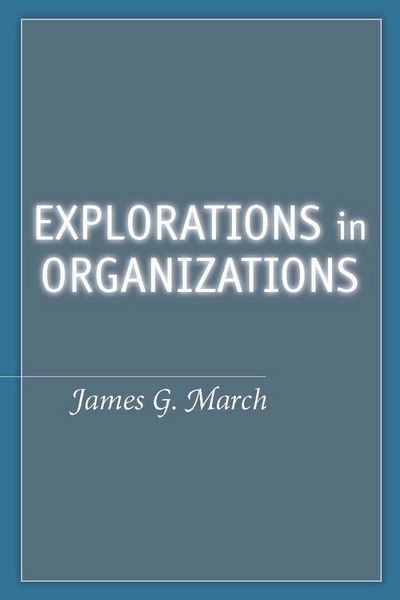 Produktbild: Explorations in Organizations