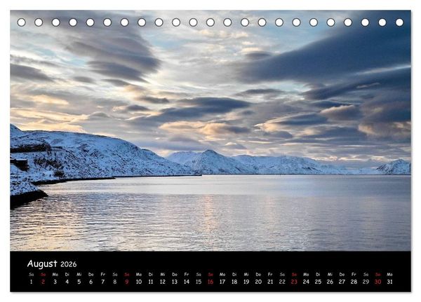 Produktbild: Norwegen (Tischkalender 2026 DIN A5 quer), CALVENDO Monatskalender