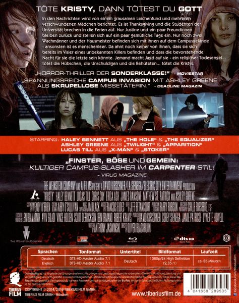 Produktbild: Kristy - Bloody Movies Collection