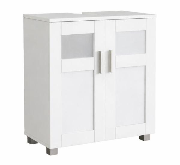 Produktbild: Holz Badschrank Badunterschrank Waschbecken Nilari