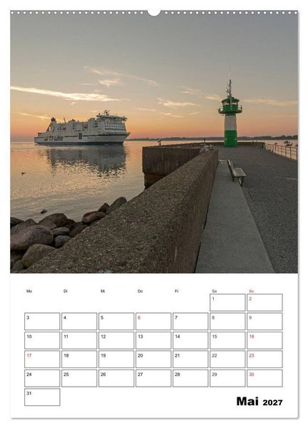 Produktbild: Ostsee. Urlaubsfeeling pur (hochwertiger Premium Wandkalender 2027 DIN A2 hoch), Kunstdruck in Hochglanz