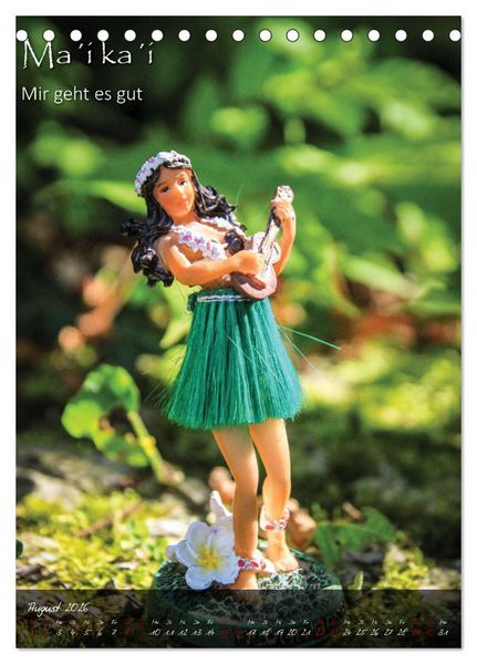 Produktbild: Hula Dancer - Hawaiianische Weisheiten (Tischkalender 2026 DIN A5 hoch), CALVENDO Monatskalender