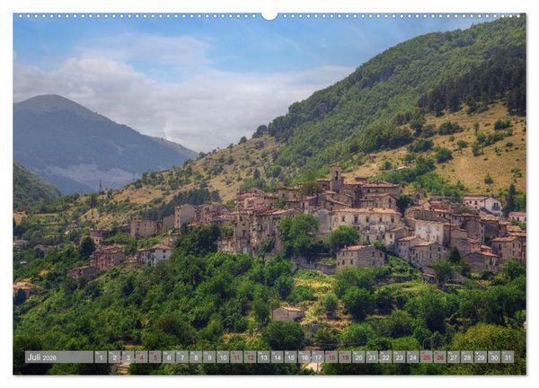 Produktbild: Abruzzen - Die wilde Mitte Italiens (hochwertiger Premium Wandkalender 2026 DIN A2 quer), Kunstdruck in Hochglanz