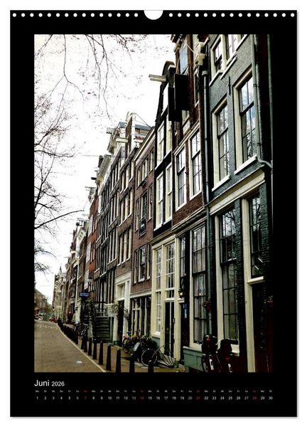 Produktbild: Amsterdam (Wandkalender 2026 DIN A3 hoch), CALVENDO Monatskalender