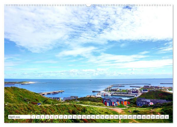 Produktbild: Helgoland Highlights (Wandkalender 2026 DIN A2 quer), CALVENDO Monatskalender