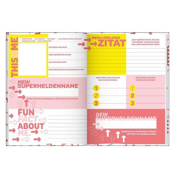 Produktbild: Das total verr&uuml;ckte Freundebuch f&uuml;r Erwachsene &bdquo;A Friend Like You&ldquo;