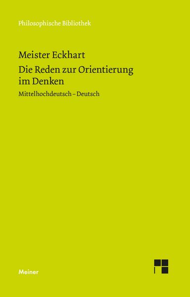 Produktbild: Die Reden zur Orientierung im Denken