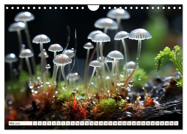 Produktbild: Wunderwelt Mikrokosmos (Wandkalender 2026 DIN A4 quer), CALVENDO Monatskalender