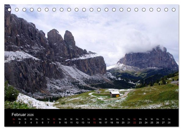 Produktbild: S&uuml;dtirol 2026 (Tischkalender 2026 DIN A5 quer), CALVENDO Monatskalender