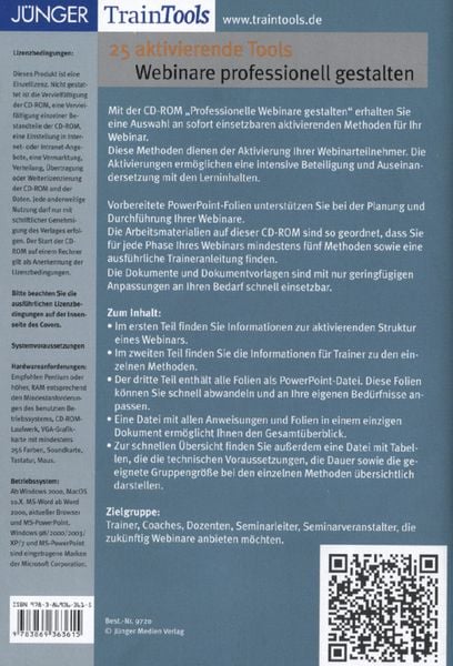 Produktbild: Webinare professionell gestalten