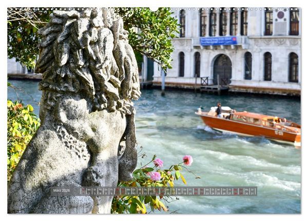 Produktbild: Sehnsuchtsort Venedig 2026 (hochwertiger Premium Wandkalender 2026 DIN A2 quer), Kunstdruck in Hochglanz