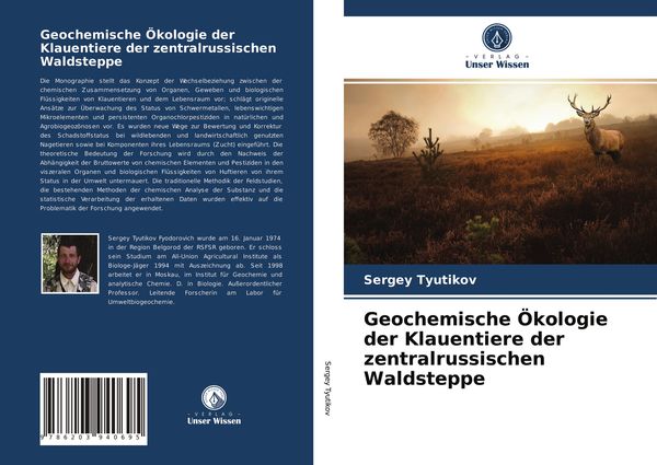 Produktbild: Geochemische &Ouml;kologie der Klauentiere der zentralrussischen Waldsteppe