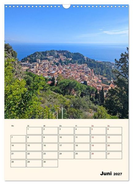 Produktbild: Taormina - &Auml;tna, Meer und antike Steine (Wandkalender 2027 DIN A3 hoch), CALVENDO Monatskalender