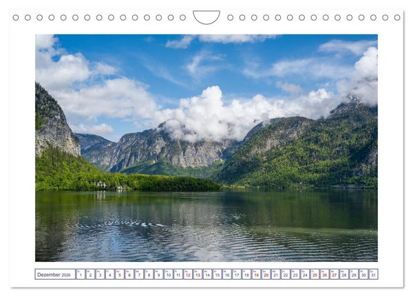 Produktbild: Traumziel Hallstatt in &Ouml;sterreich (Wandkalender 2026 DIN A4 quer), CALVENDO Monatskalender