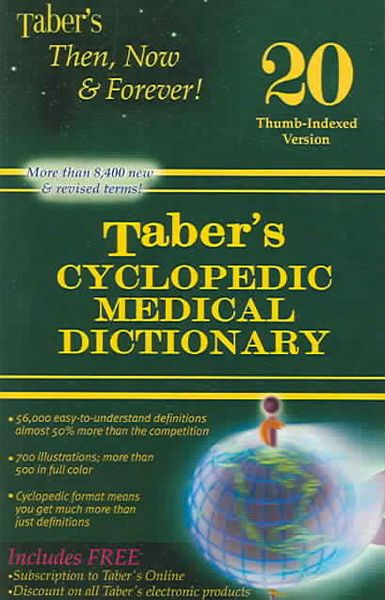 Produktbild: Taber's Cyclopedic Medical Dictionary (Indexed)