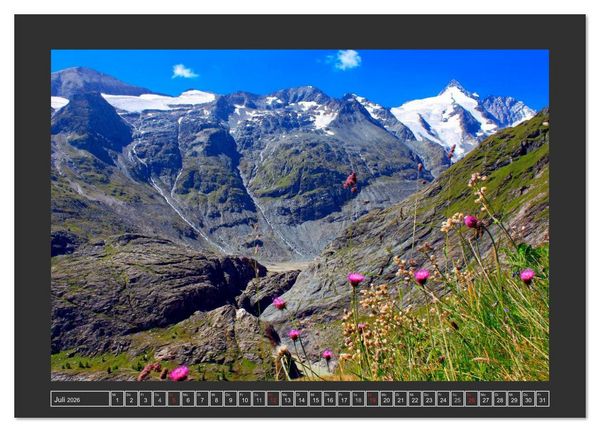 Produktbild: Der Gro&szlig;glockner 3798m (hochwertiger Premium Wandkalender 2026 DIN A2 quer), Kunstdruck in Hochglanz