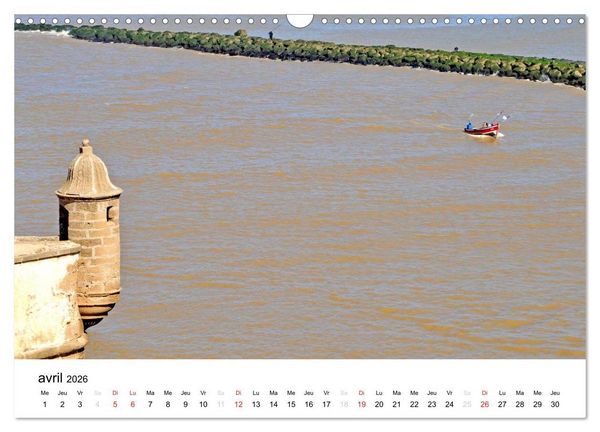 Produktbild: Maroc Au fil de l'eau (Calendrier mural 2026 DIN A3 vertical), CALVENDO calendrier mensuel
