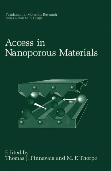 Produktbild: Access in Nanoporous Materials