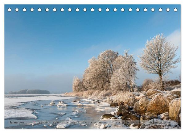 Produktbild: Meine Schlei 2026 (Tischkalender 2026 DIN A5 quer), CALVENDO Monatskalender