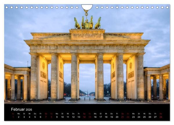 Produktbild: St&auml;dte und Sehensw&uuml;rdigkeiten in Deutschland (Wandkalender 2026 DIN A4 quer), CALVENDO Monatskalender